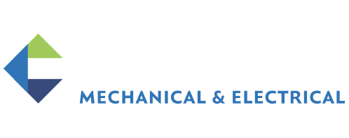 Caxton Mechanical and Electrical logo revised feb 2025 whte1